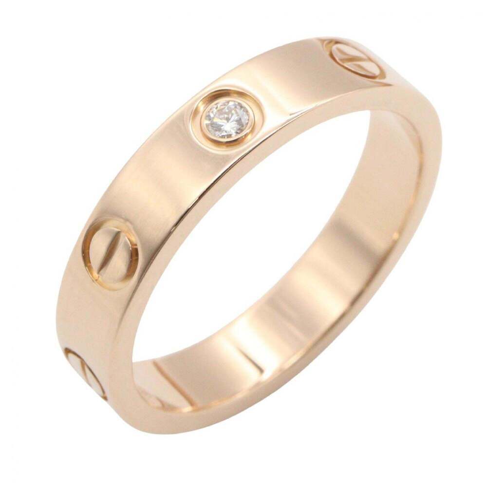 CARTIER 18k Gold Diamond Love Ring
